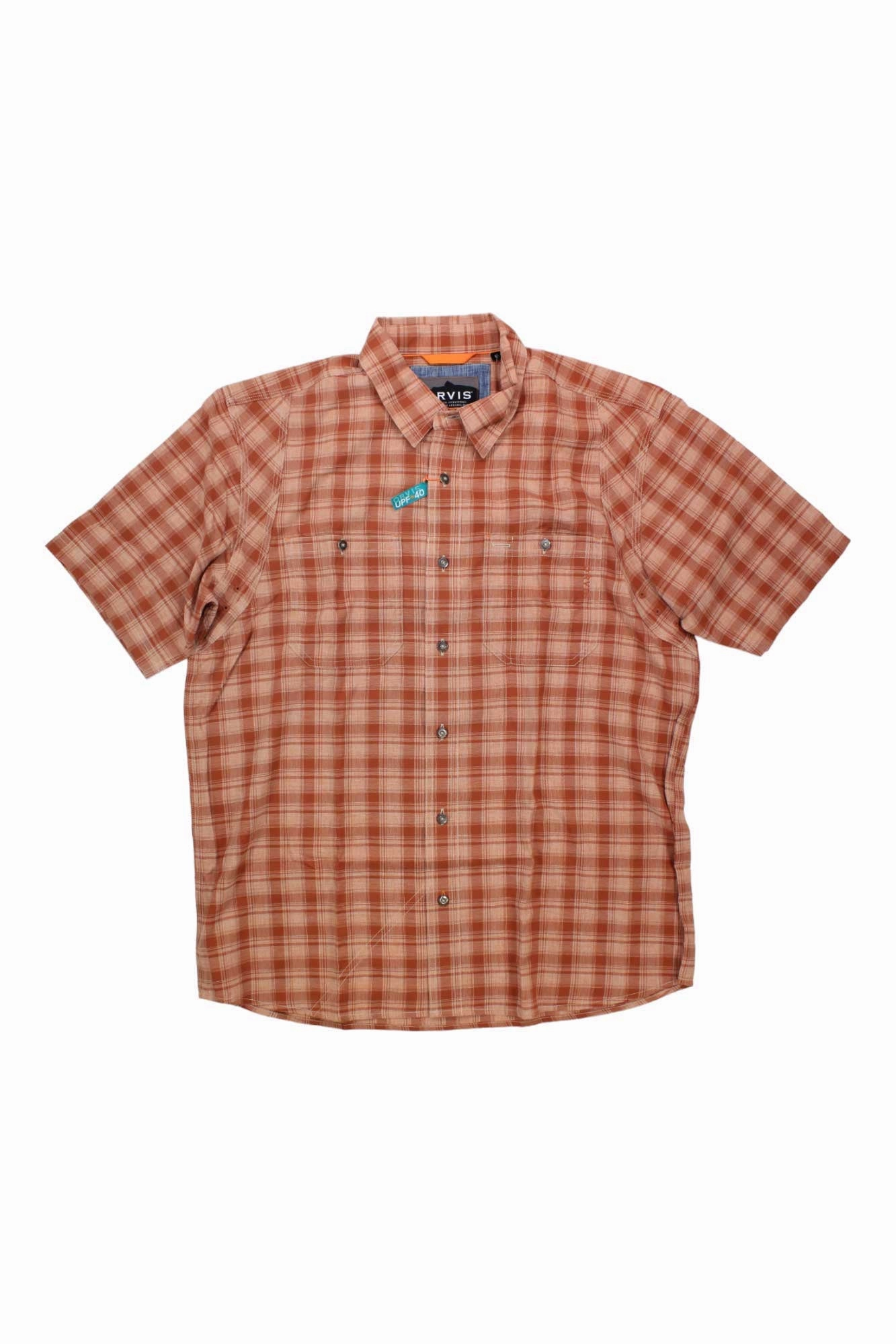 View the latest Orvis Mens Tech Plaid SS Workshirt at affordable price, 100% quality guarantee at our online store.