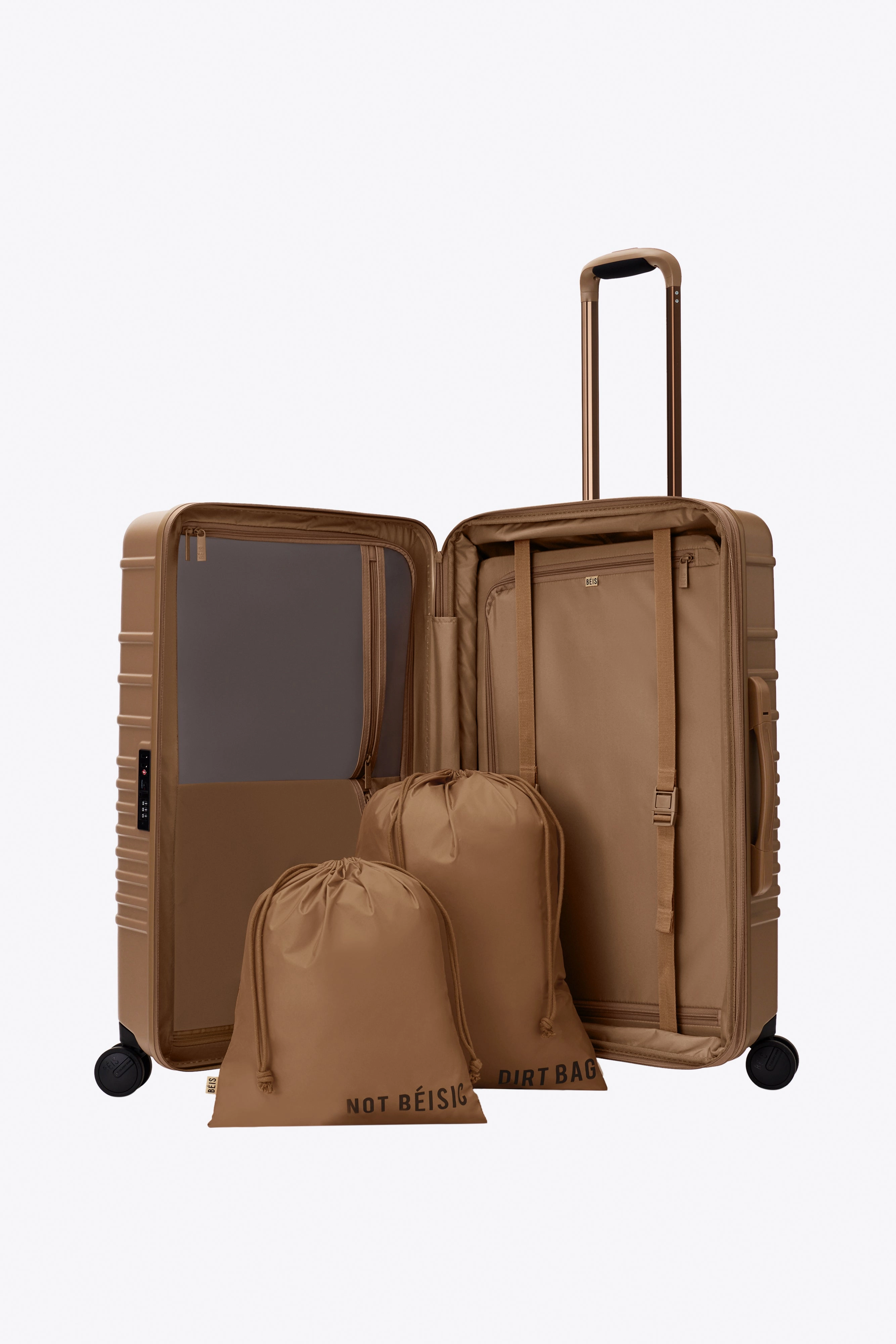 The Medium Check-In Roller in Camel