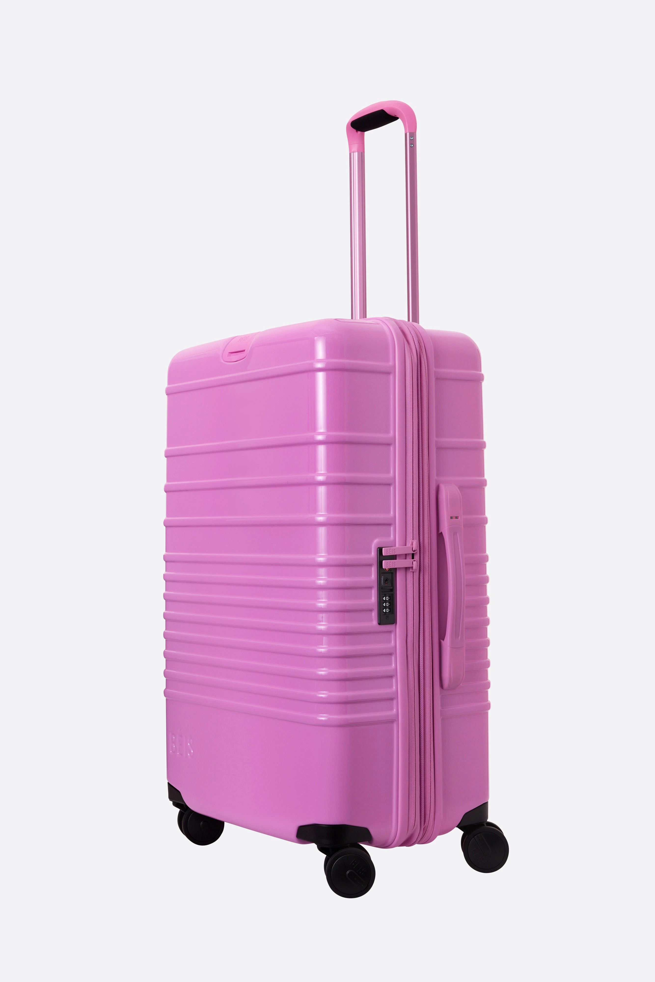 The Medium Check-In Roller in Glossy Berry