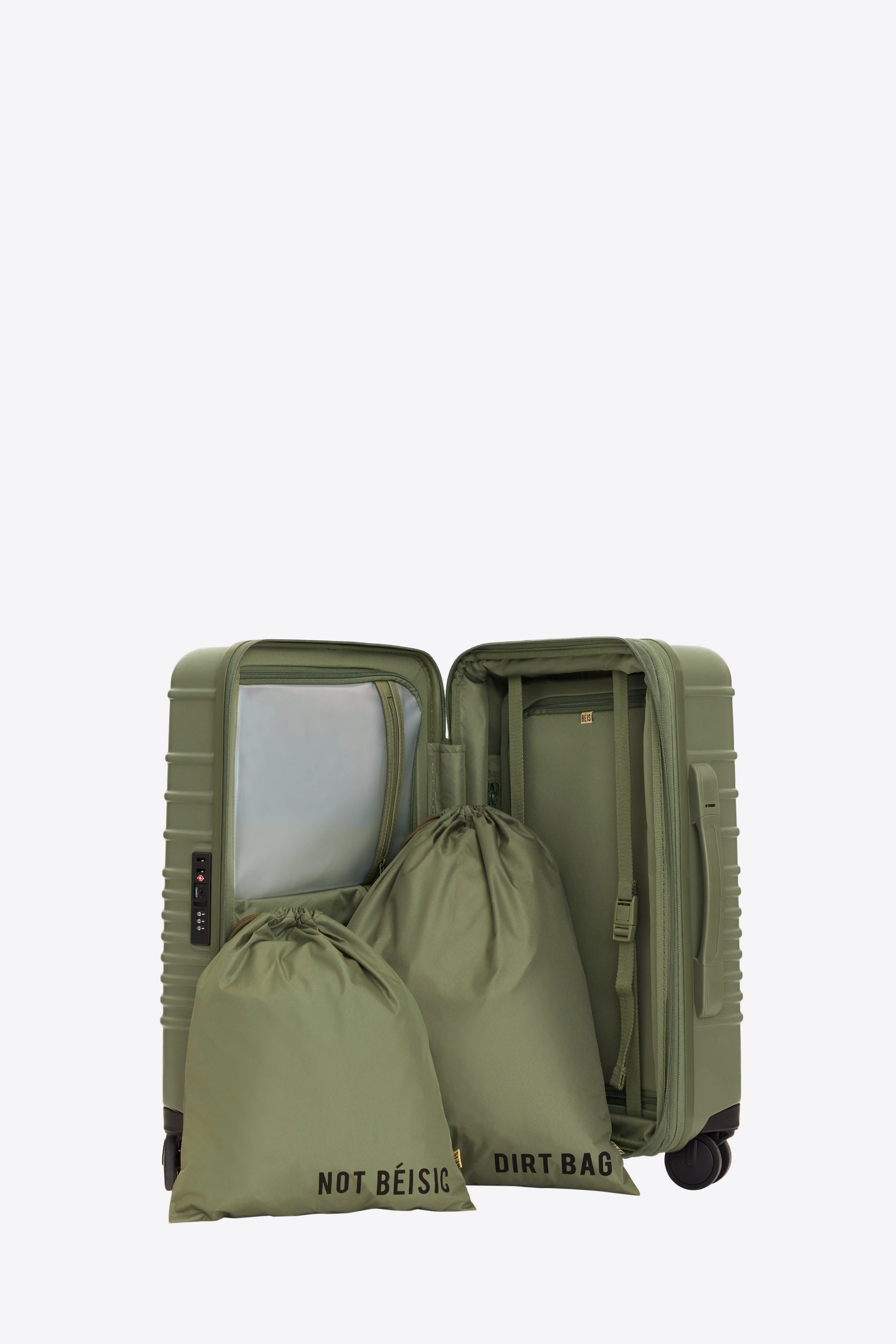 The Medium Check-In Roller in Olive