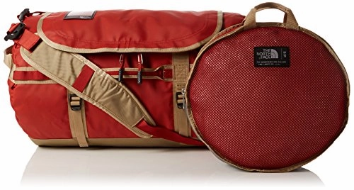 The North Face Base Camp Duffel - Bossa Nova Red/Kelp Tan Medium