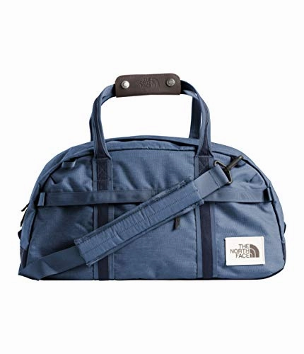 The North Face Unisex Berkeley Duffel  Small Shady Blue Light Heather/Urban Navy Light Heather One Size