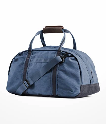 The North Face Unisex Berkeley Duffel  Small Shady Blue Light Heather/Urban Navy Light Heather One Size