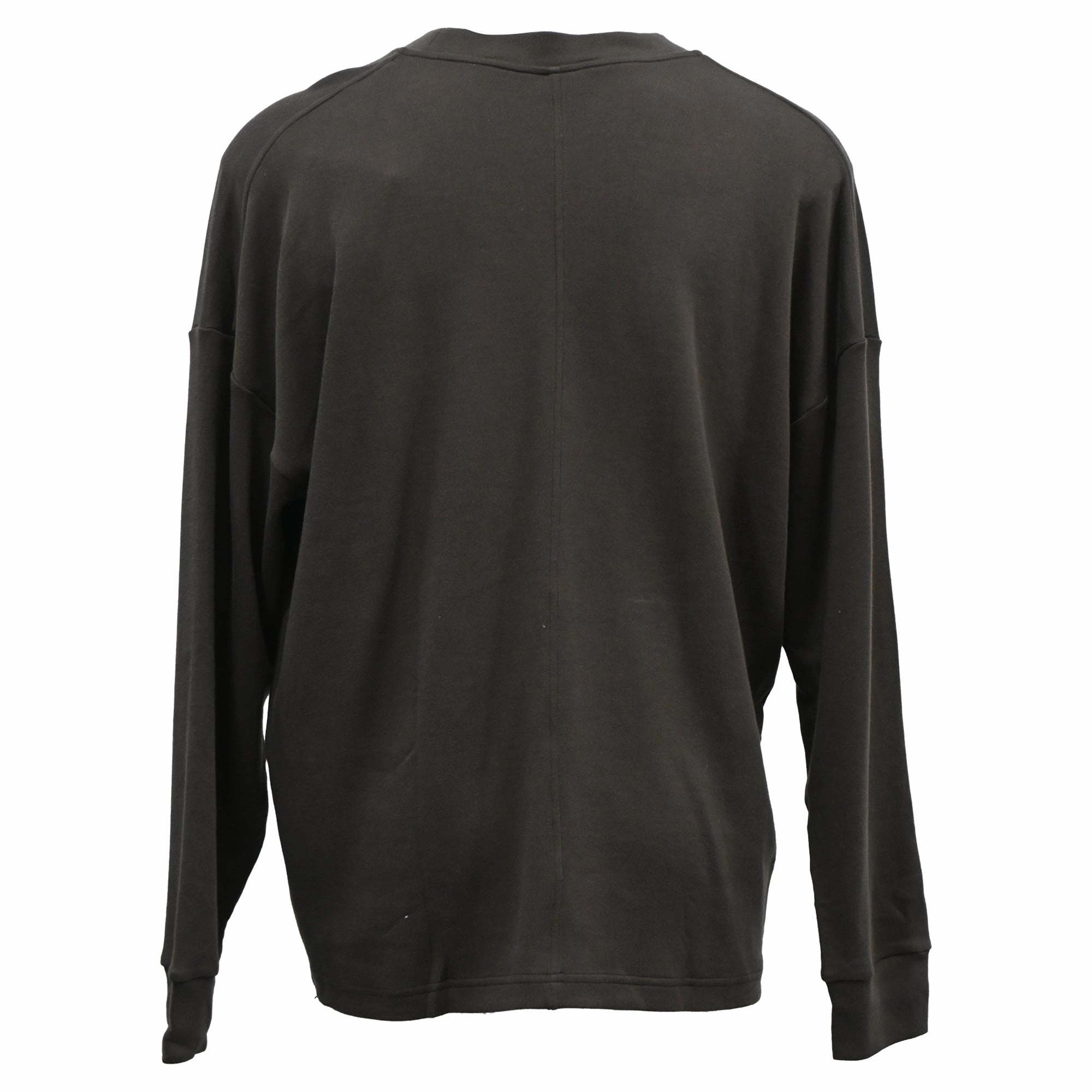 The Row Crew Neck Sweater in Brown Cotton
