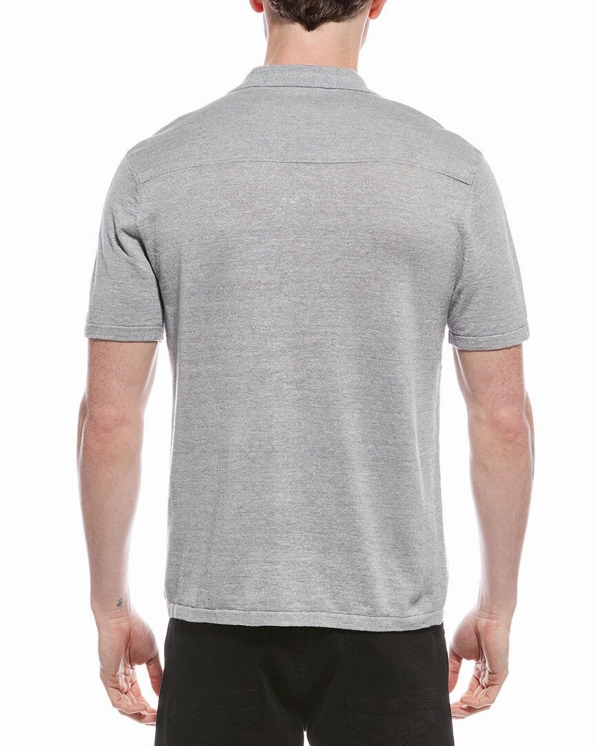 Theory Pacific Linen-Blend Shirt