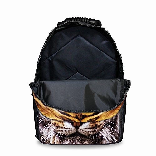 Thikin Crazy Horse Cool 3D Animals Children School Book Bags Printing Backpacks