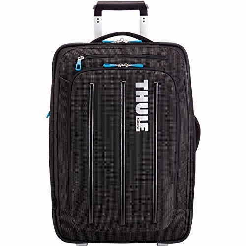 Thule Crossover 38 Liter Rolling Carry-On With Laptop Compartment, Black (Tcru-115)