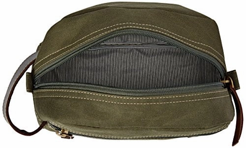 Timberland Men'S Toiletry Bag Canvas Travel Kit Organizer