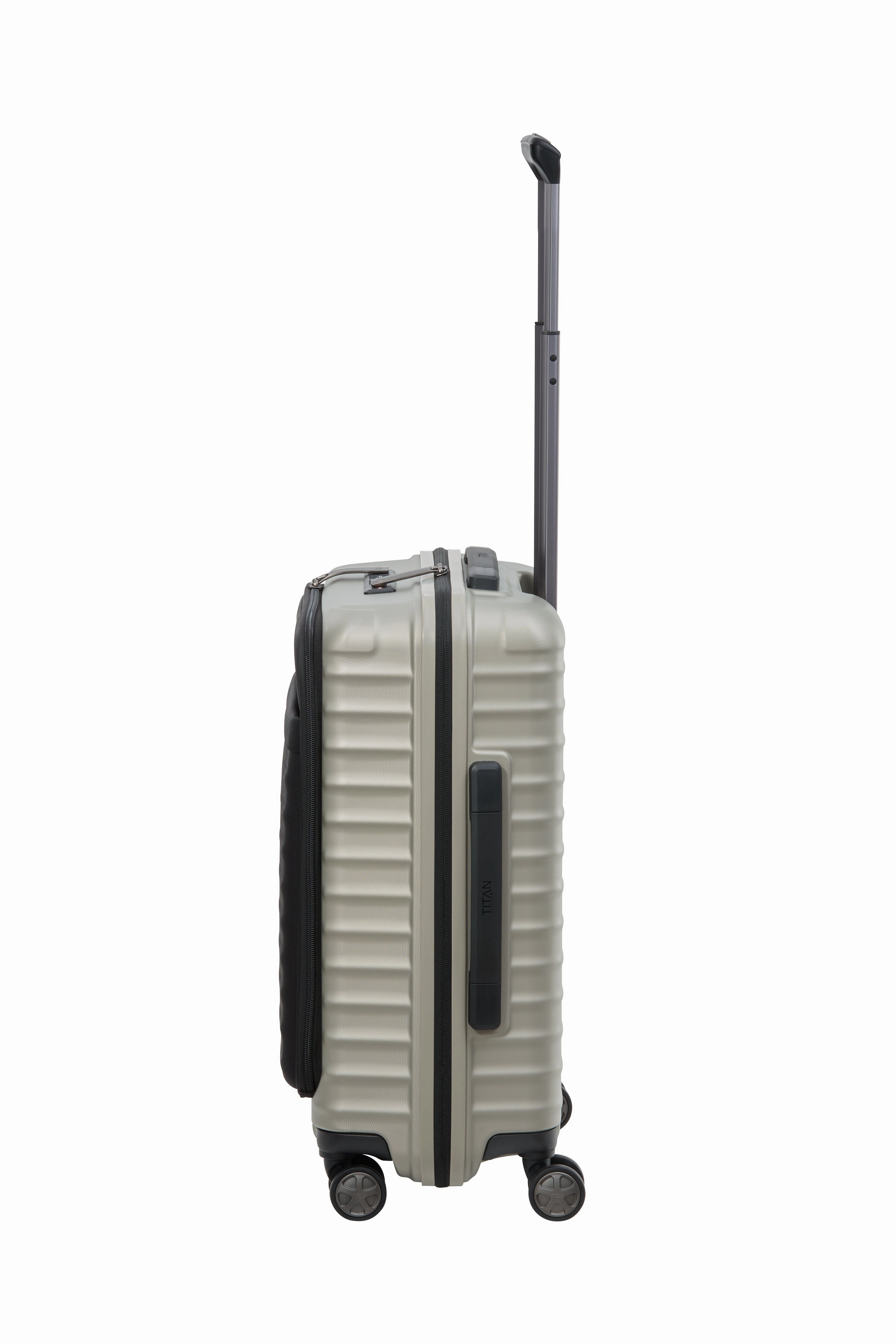 Titan LITRON Trolley S with Front Pocket Carry-On Luggage