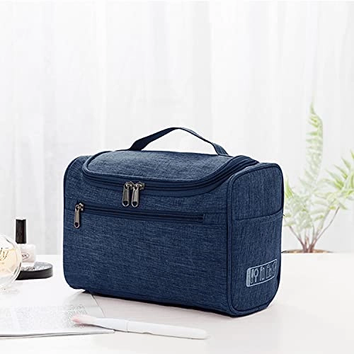 Toiletry Bag,AOVOLLY Hanging Travel Toiletry Bag for Women and Men, Water-resistant Cosmetic Travel Bags with Handle and Hook,Makeup Organizer for Toiletries, Cosmetics, Brushes, Bottle