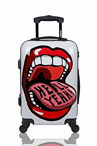 Tokyoto Luggage Carry-On Trolley Cabin Suitcase Travel Bag - Big Mouth (Trolley   Charger)