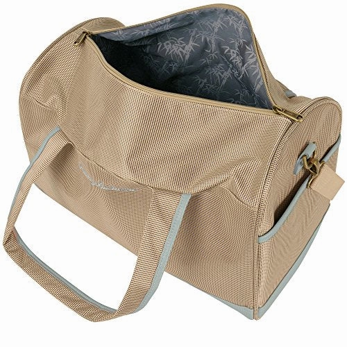 Tommy Bahama Bahama Mama 19 Inch Duffle, Champagne/Light Blue