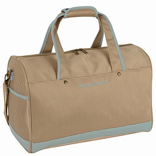 Tommy Bahama Bahama Mama 19 Inch Duffle, Champagne/Light Blue