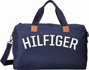 Tommy Hilfiger Men's Zachary Cordura Nylon Duffel Tommy Navy One Size