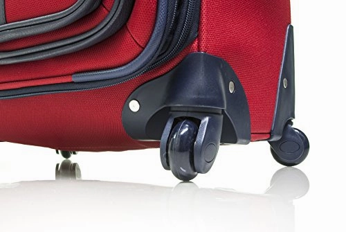 Tommy Hilfiger Signature Solid 29" Expandable Spinner, Red