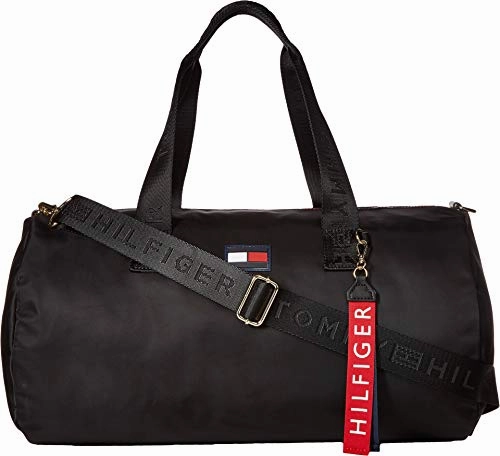 Tommy Hilfiger Women's Leah Duffel Black One Size