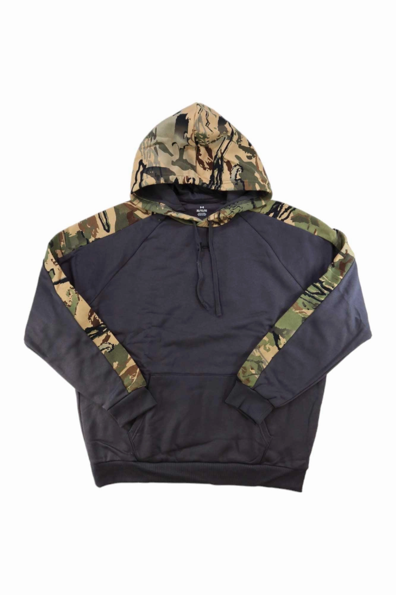 Best Selection Top Under Armour Men's Rival Camo Blocked Hoodie For Work at our online store, cheapest price and best service!