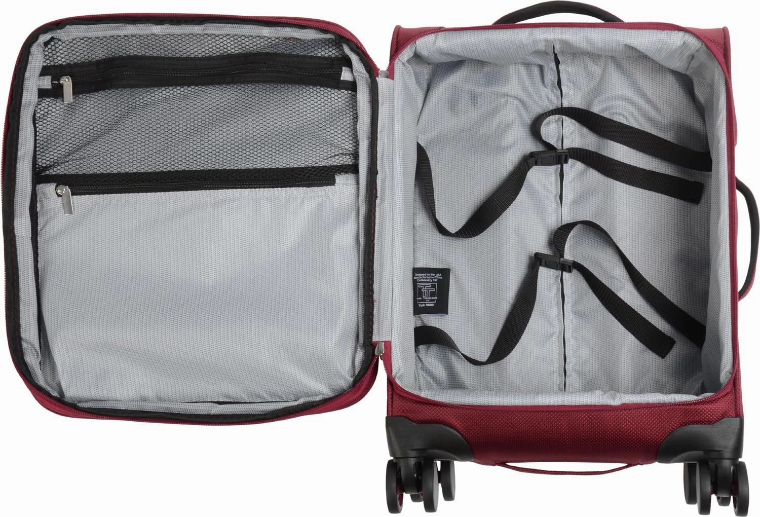 TOTAL TRAVELWARE Everest  25-Inch  Medium Expandable Softside Spinner