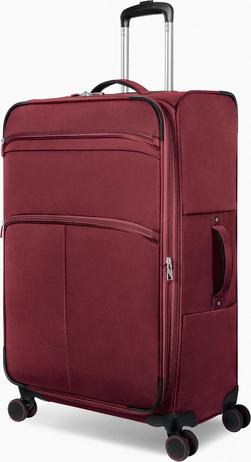 TOTAL TRAVELWARE Everest  4 Piece Expandable Softside Spinner Luggage Set (29", 25", 20", 15")