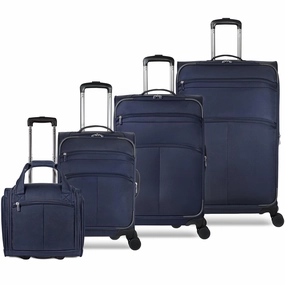 TOTAL TRAVELWARE Everest  4 Piece Expandable Softside Spinner Luggage Set (29", 25", 20", 15")