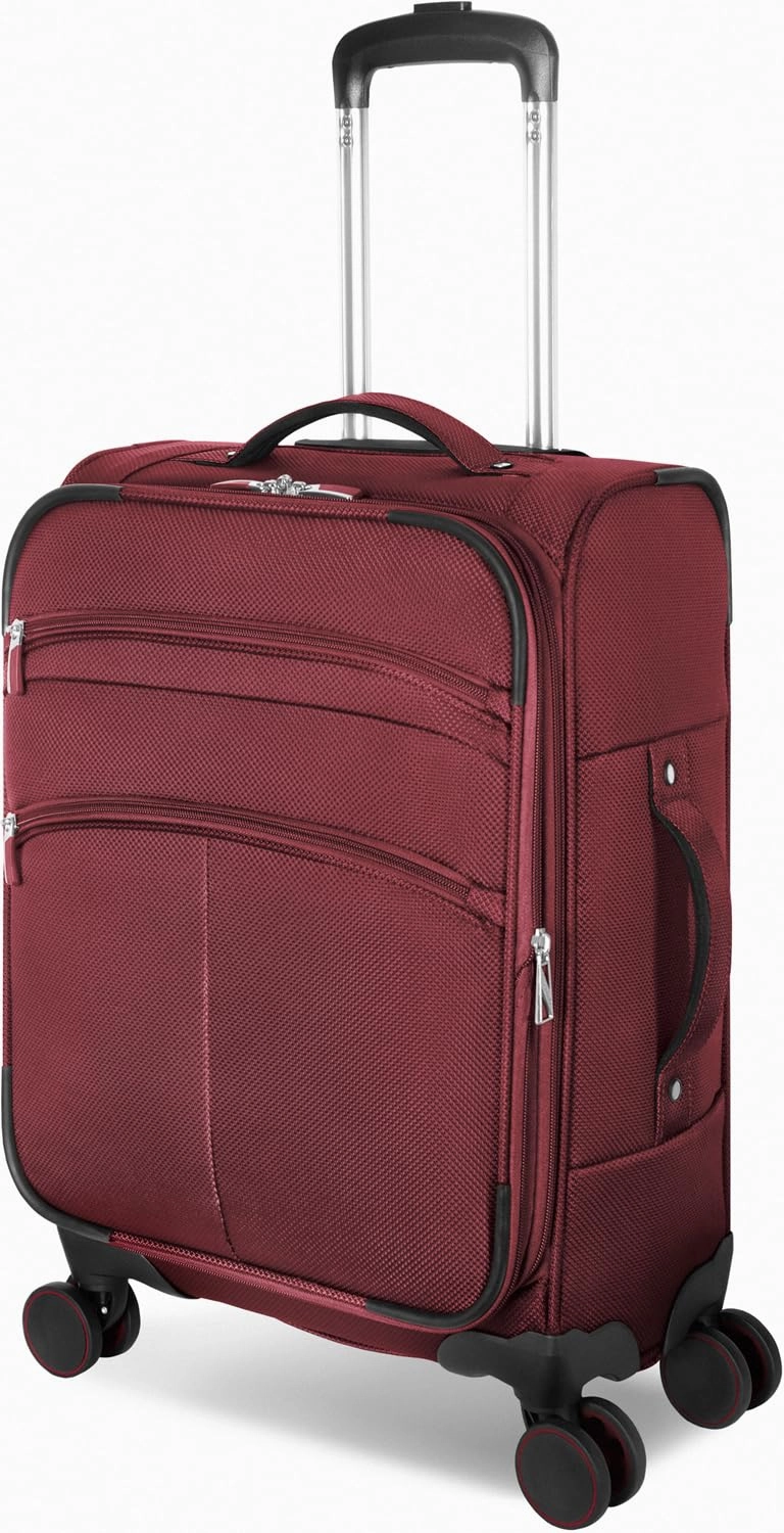 TOTAL TRAVELWARE Everest  4 Piece Expandable Softside Spinner Luggage Set (29", 25", 20", 15")