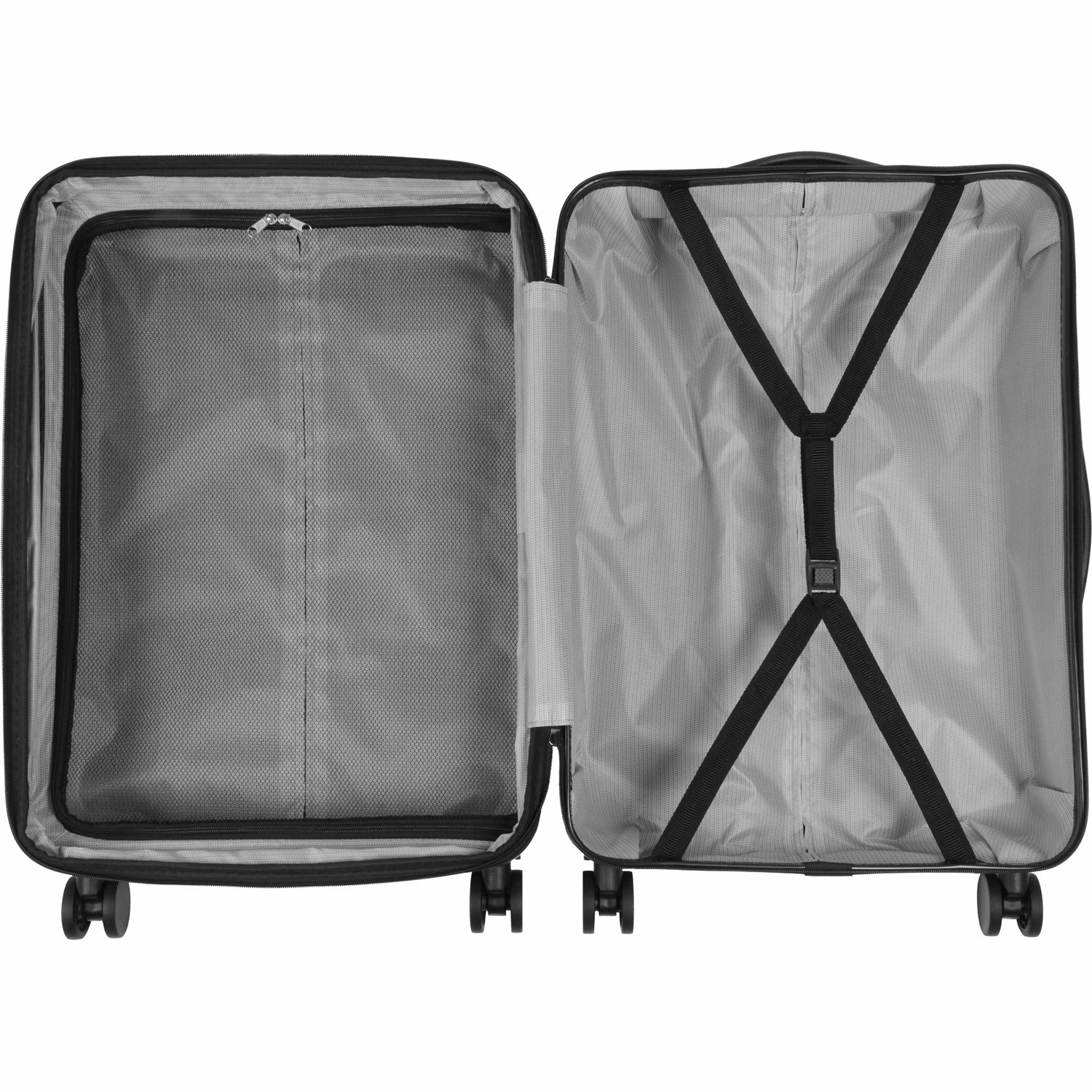 TOTAL TRAVELWARE Everest Expandable Hardsided Spinner, 24-Inch Checked Medium