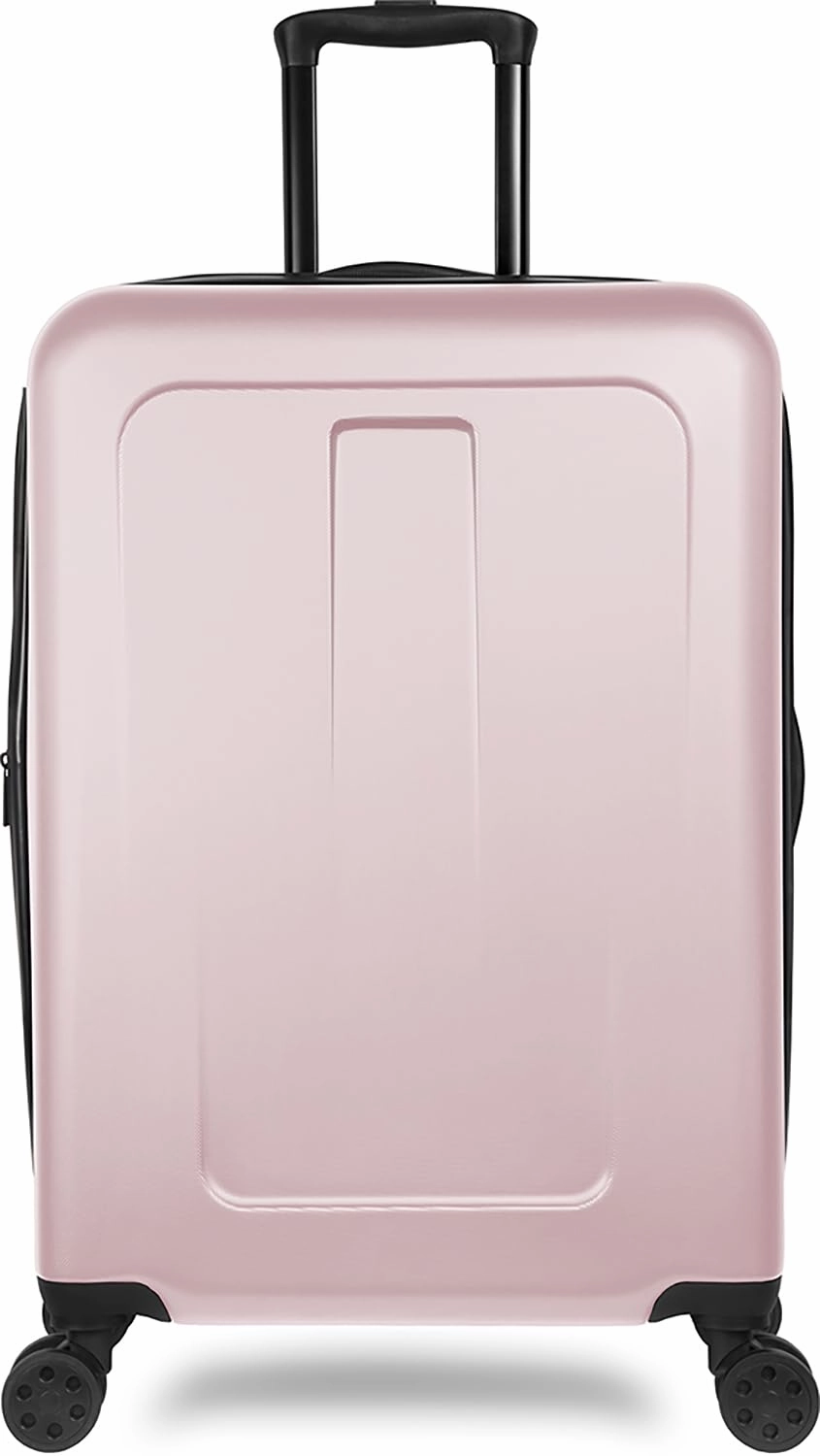 TOTAL TRAVELWARE Passage Expandable Hardside Spinner (Checked-Medium 24-Inch)