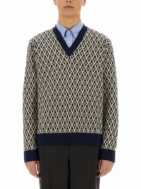 Toute La V" Jersey designer sweaters outlet