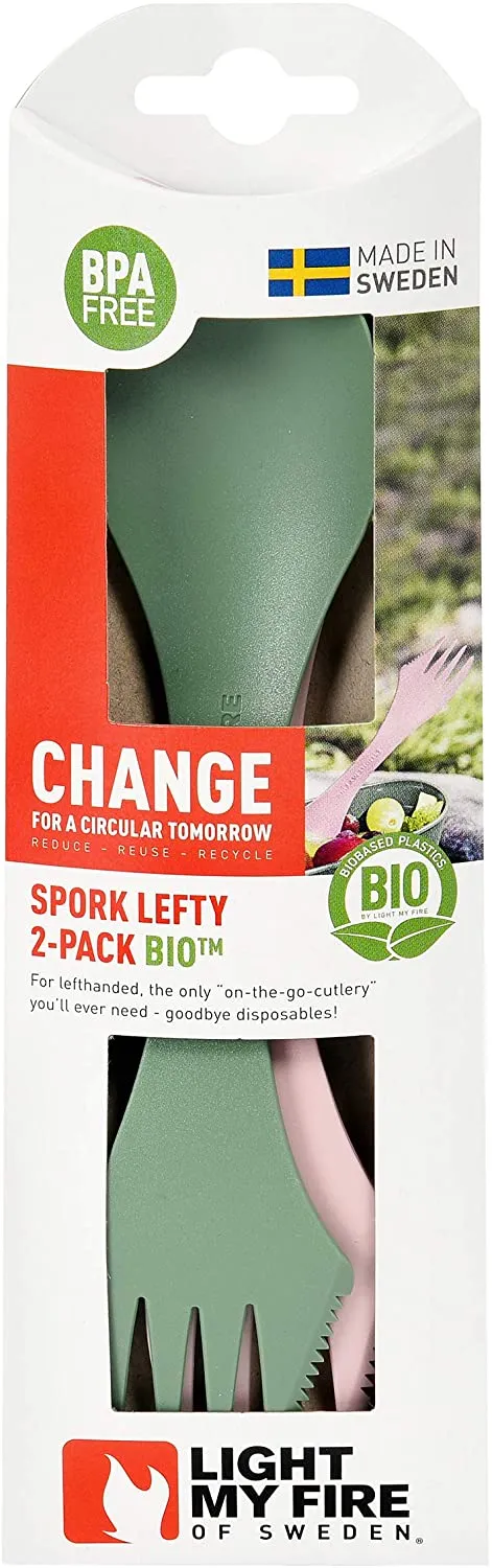 Provide Newest Light my Fire Spork Lefty Bio 2 pack are hottest sale, wear our fashion design Items, welcome to orders as soon as possible.