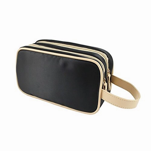 Travel / Cosmetic Makeup Ladies Clutch Toiletry Bag Black