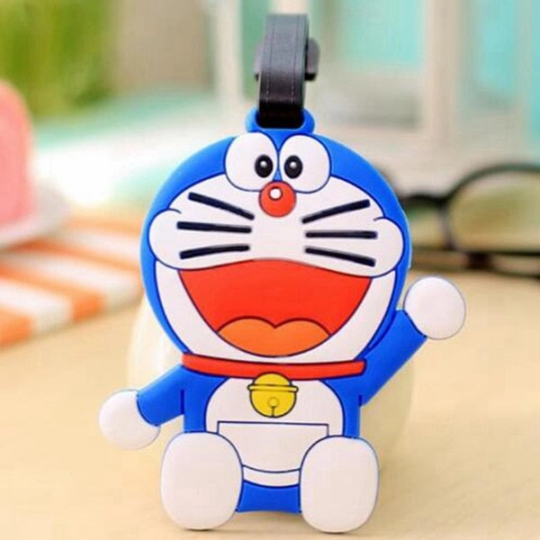 Travel Accessories Creative Luggage Tag Animal Cartoon Silica Gel Suitcase Id Addres Holder Baggage