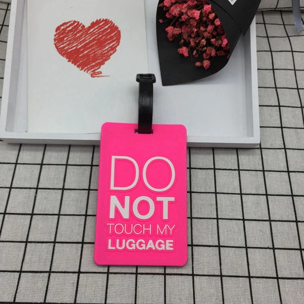Travel Accessories Creative Luggage Tag Animal Cartoon Silica Gel Suitcase Id Addres Holder Baggage