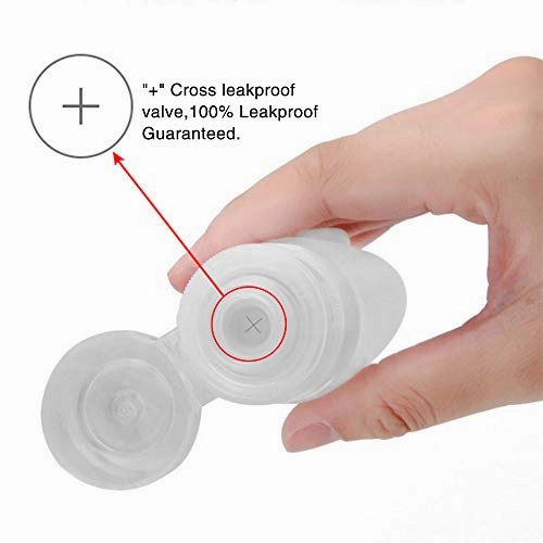 Travel Bottles, Squeezable Silicone Leakproof Travel Containers with Labels and Suction Pad, TSA Approved Travel Tube Sets for Toiletries and Cosmetics with Clear Toiletry Bag & Spray Bottles 9 Pack
