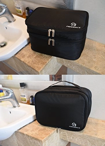 Travel Organizer Underwear Bag - Large Double Layer Packing Storage Bag - Fits Large Bra, Socks,