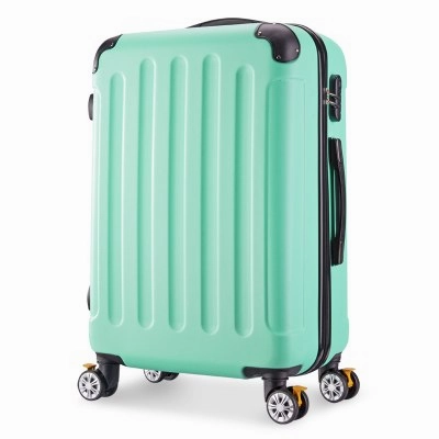 Travel Suitcase With Wheels 24 Inch Girl Trolley Case Rolling Carry-On Luggage Travel Bag Box Woman