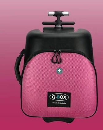 Travel Tale High Quality And Convenient Kids Scooter Suitcase Lazy Carry On Rolling Luggage Ride On
