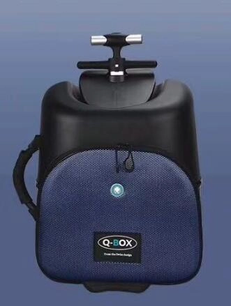 Travel Tale High Quality And Convenient Kids Scooter Suitcase Lazy Carry On Rolling Luggage Ride On
