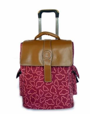 Travel Trolley Backpack Bag Boarding Luggage Bags Rolling Bag With Wheels For Women Travel Duffel