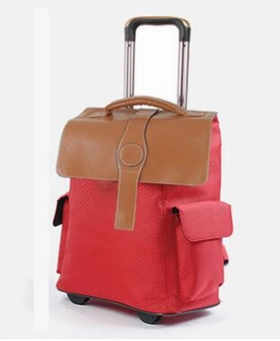 Travel Trolley Backpack Bag Boarding Luggage Bags Rolling Bag With Wheels For Women Travel Duffel
