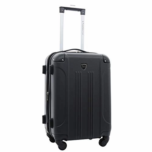 Travelers Club Sky  Luggage Set, Black, 5 Piece