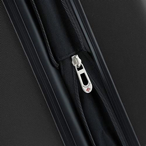 Travelers Club Sky  Luggage Set, Black, 5 Piece