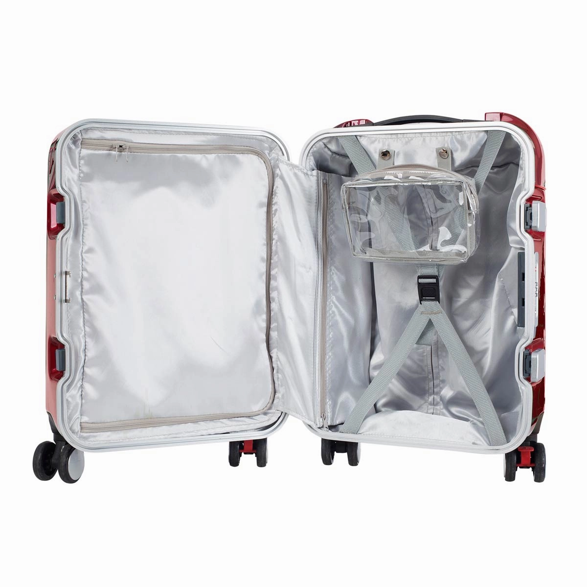 Travelers Club Zephyr 20In Seat-On Carry On Spinner