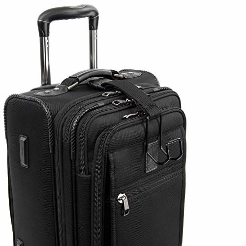 Travelpro Crew Expert Global Carry-on Expandable Rollaboard, Jet Black