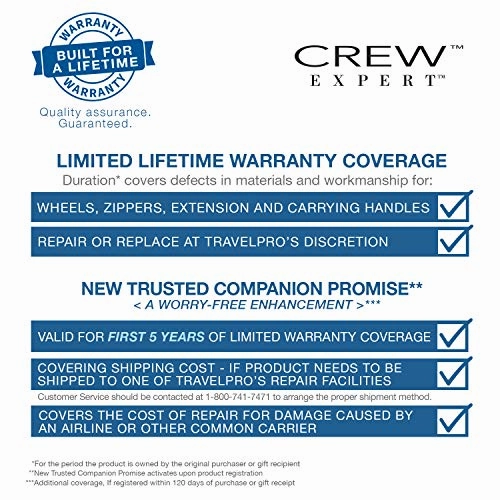 Travelpro Crew Expert Global Carry-on Expandable Rollaboard, Jet Black