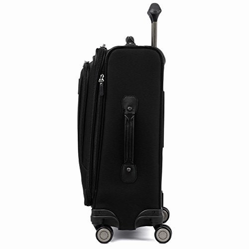 Travelpro Luggage Crew 11 20" Carry-on International Spinner w/USB Port, Black