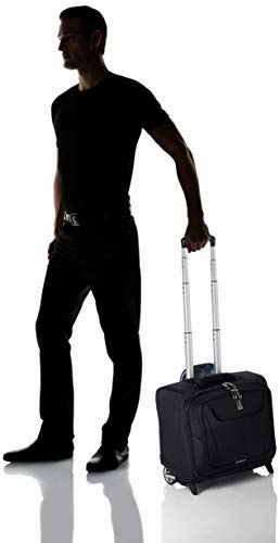 Travelpro Luggage Maxlite 5 16" Lightweight Carry-on Rolling Tote Suitcase, Black