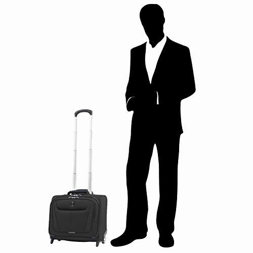Travelpro Luggage Maxlite 5 16" Lightweight Carry-on Rolling Tote Suitcase, Black