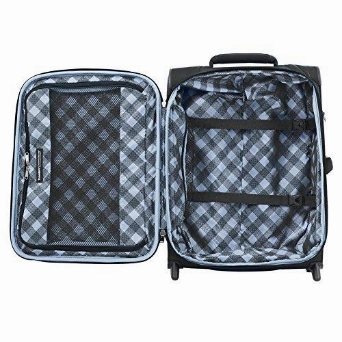 Travelpro Luggage Maxlite 5 International Expandable Rollaboard Suitcase Carry-On, Slate Green