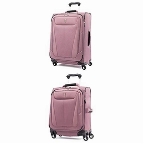 Travelpro Luggage Maxlite 5 Lightweight Expandable Suitcase   20" Carry-On Spinner (Dusty Rose)