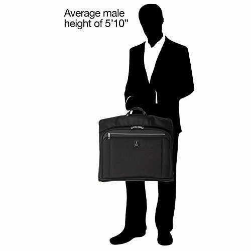 Travelpro Luggage Platinum Elite 22" Bi-Fold Carry-On Garment Valet, Shadow Black